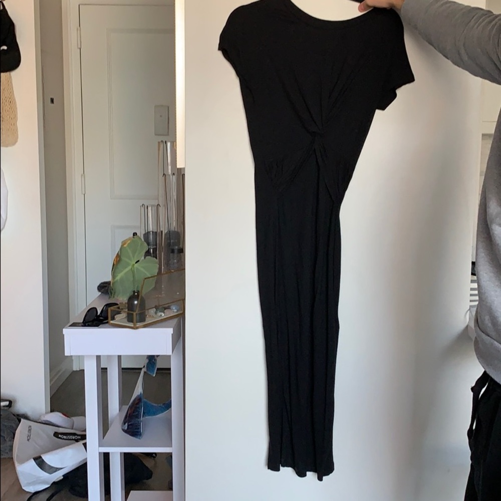 All saints black dress